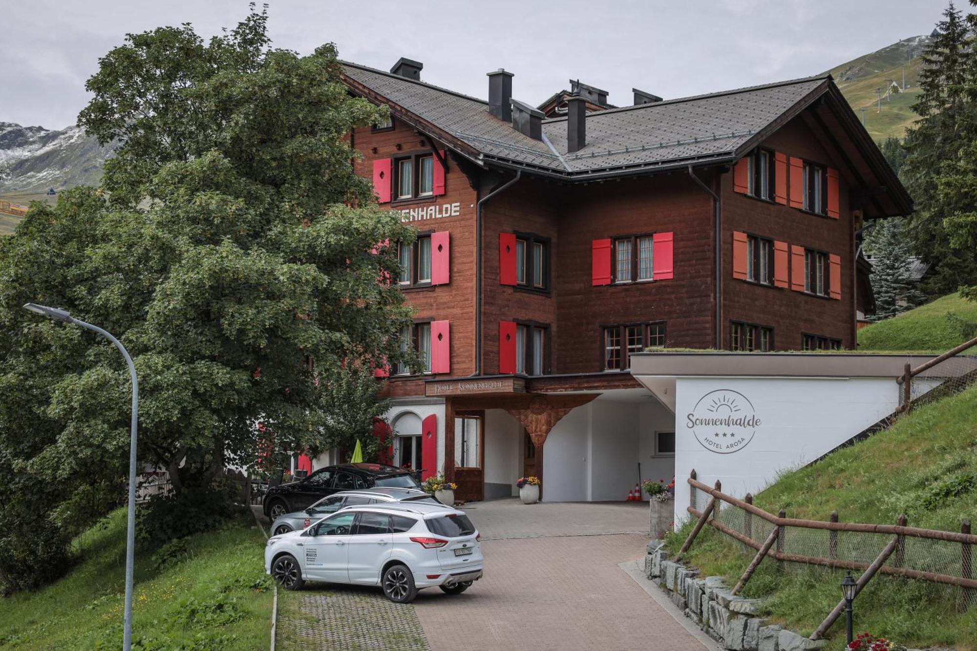 Hotel Sonnenhalde, 아로사 외부 사진